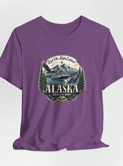 "Alaska" Unisex Jersey Short Sleeve Tee