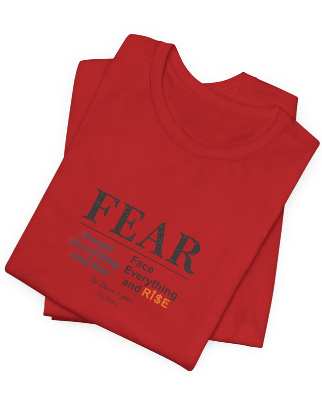 "FEAR" Unisex Jersey Short Sleeve Tee