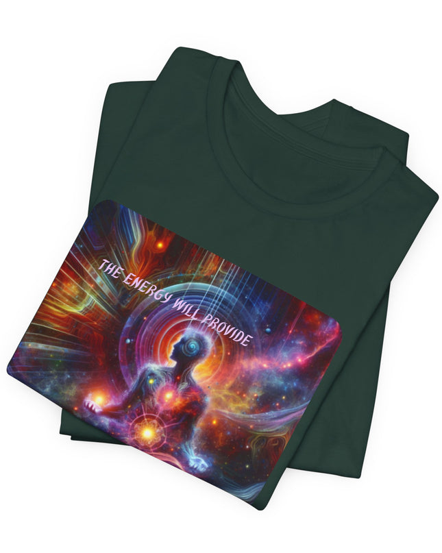 "The Energy will Provide, (Energy for Success)" Unisex Jersey Short Sleeve Tee