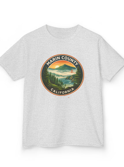 "Marin County, Above the Fog - no text" Kids Heavy Cotton Tee