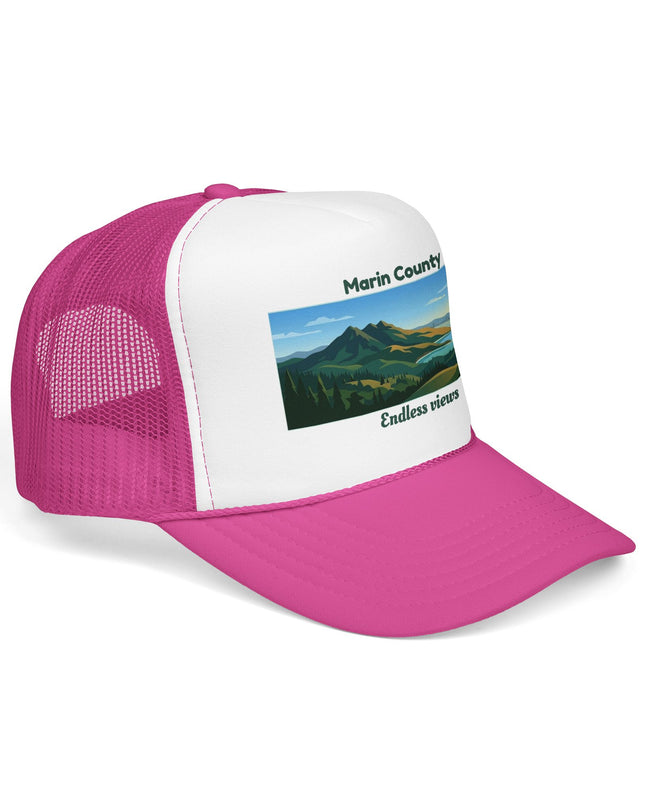"Marin County, Endless Views" Foam Trucker Hat