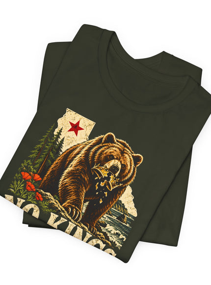 "No Kings California" Unisex Jersey Short Sleeve Tee