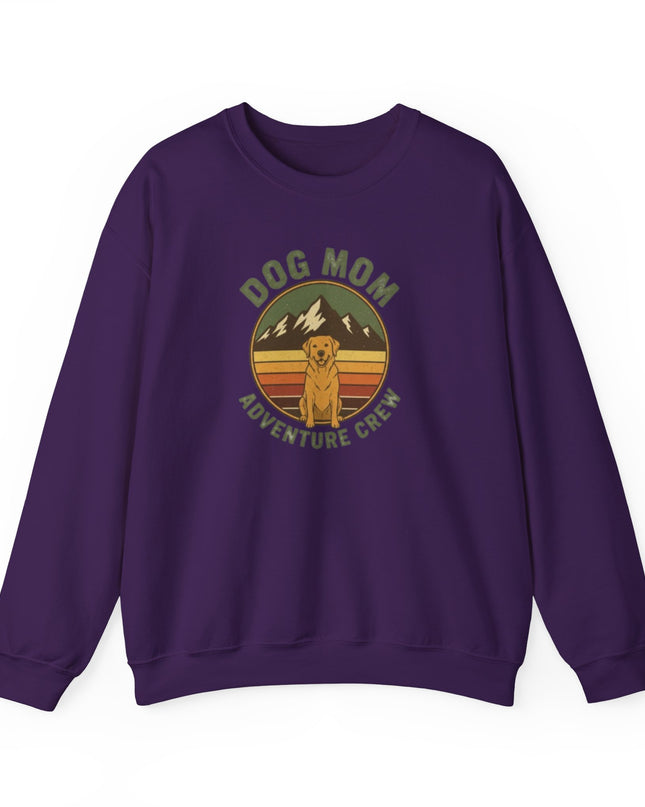 "Dog Mom Adventure Crew" Unisex Adult Sweatshirt