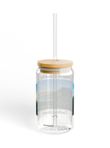 "Marin County - Endless Views" Sipper Glass, 16oz