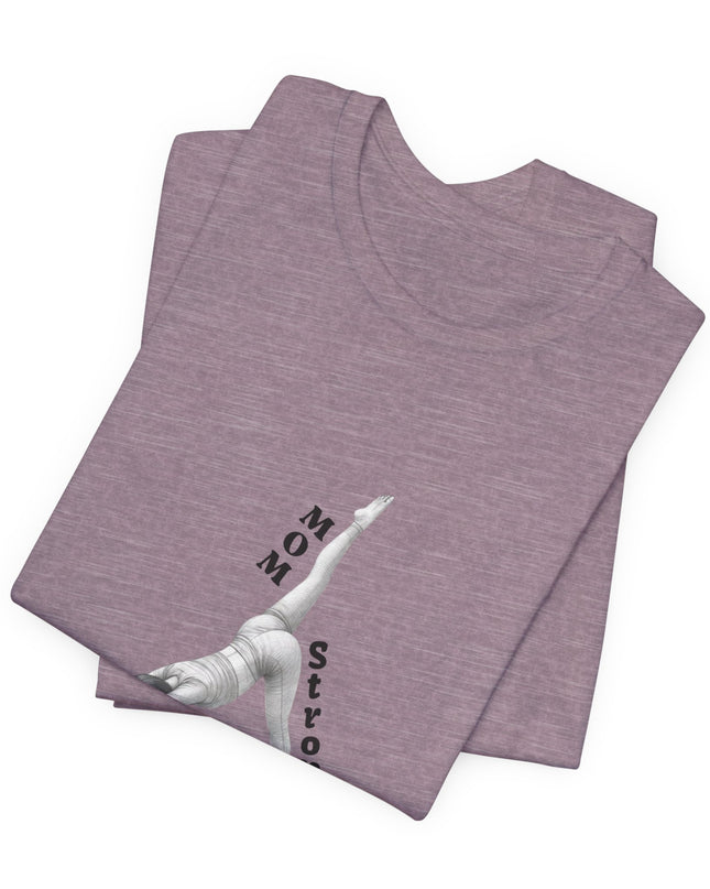 "Mom Strong Pilates" Unisex Jersey Short Sleeve Tee