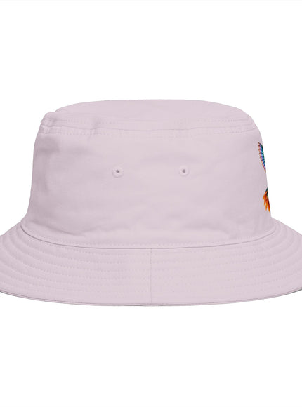 "Hummingbird and Poppies" Bucket Hat