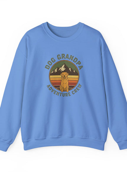 "Dog Grandpa Adventure Crew" Unisex Adult Sweatshirt
