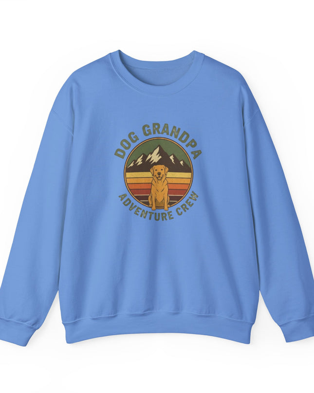 "Dog Grandpa Adventure Crew" Unisex Adult Sweatshirt