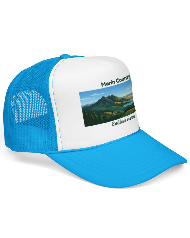 "Marin County, Endless Views" Foam Trucker Hat