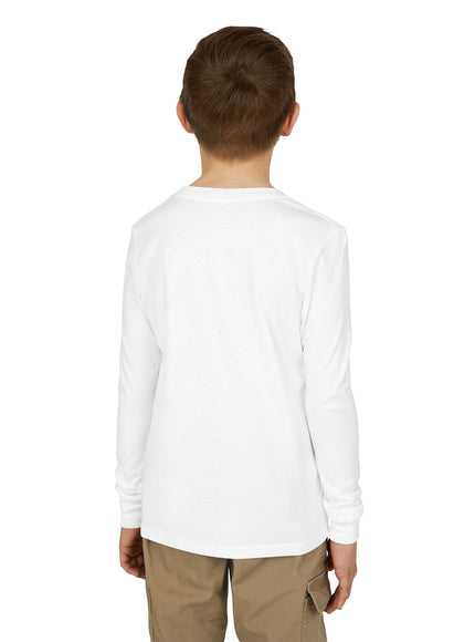 "Butterfly and Poppies" Youth Jersey Long Sleeve Tee