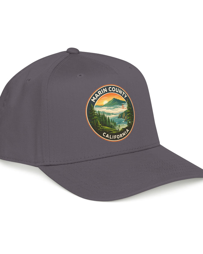 "Marin County, Above the Fog" Mid Profile Baseball Cap