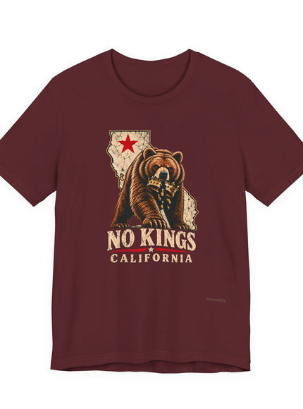"No Kings Day" Unisex Jersey Short Sleeve Tee