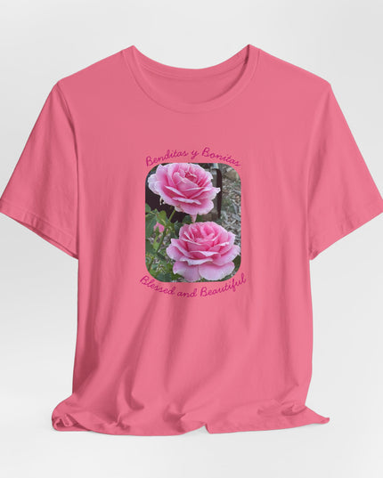 "Blessed and Beautiful" Unisex Jersey Short Sleeve Tee