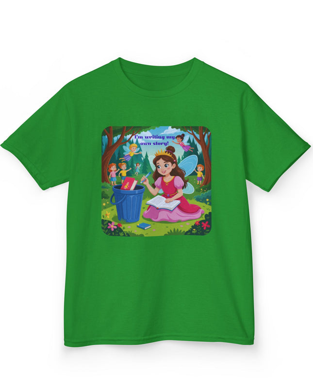 "I'm Writing my Own Story!" Kids Heavy Cotton Tee