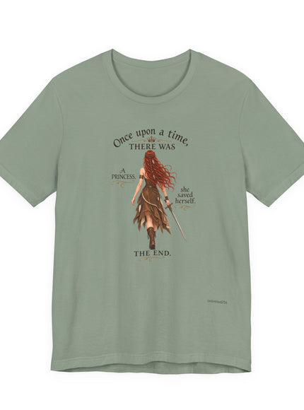 "She Saved Herself V5" Unisex Jersey Short Sleeve Tee