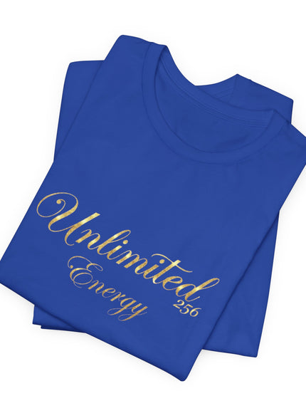 "Unlimited 256 Energy" Unisex Jersey Short Sleeve Tee