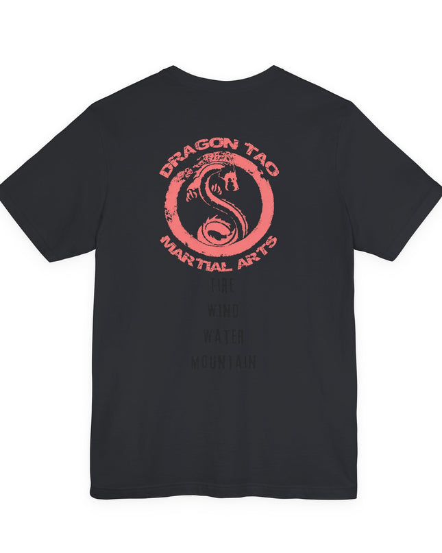 "Dragon Tao" PINK Unisex Jersey Short Sleeve Tee