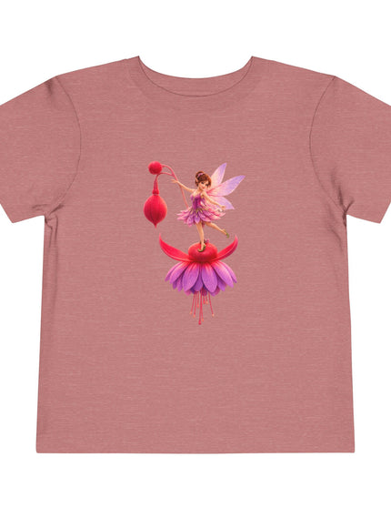 "Fuchsia Fairy" Toddler Short Sleeve Tee