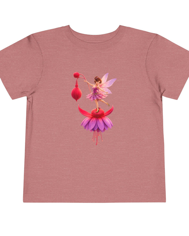 "Fuchsia Fairy" Toddler Short Sleeve Tee
