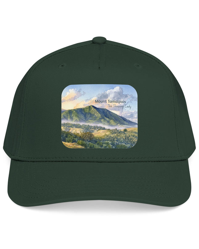 "Mount Tamalpais, the Sleeping Lady" Mid Profile Baseball Cap
