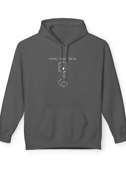 "Hang, Drip, Heal" Unisex Midweight Softstyle Fleece Hoodie