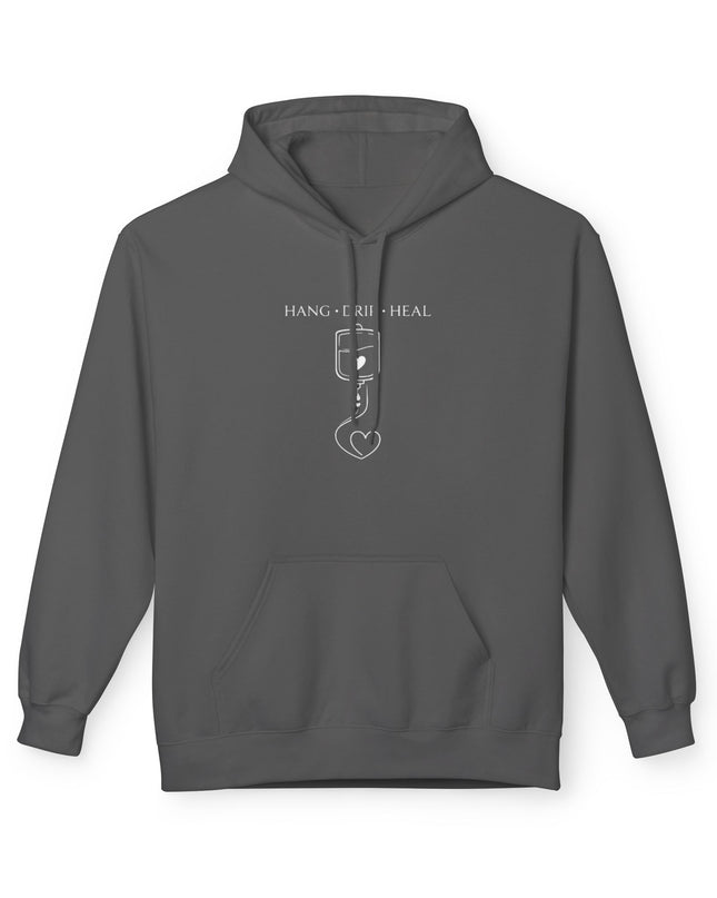 "Hang, Drip, Heal" Unisex Midweight Softstyle Fleece Hoodie