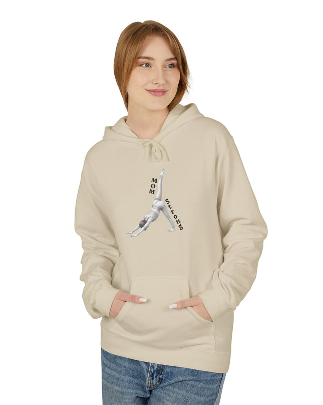 "Mom Strong Pilates" (Darker ink on both sides) Unisex Midweight Softstyle Fleece Hoodie