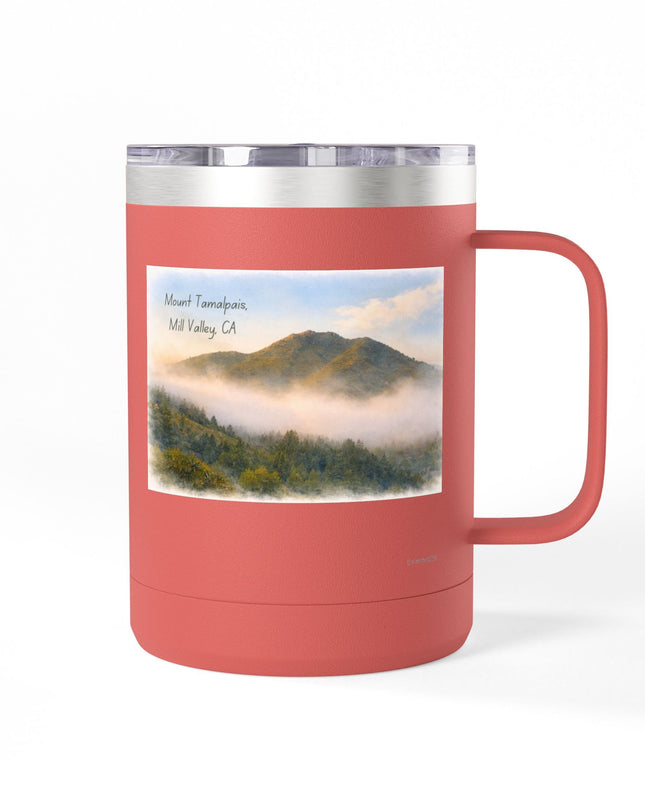 "Mount Tamalpais, Mill Valley, California" Coffee Mug Tumbler, 15oz