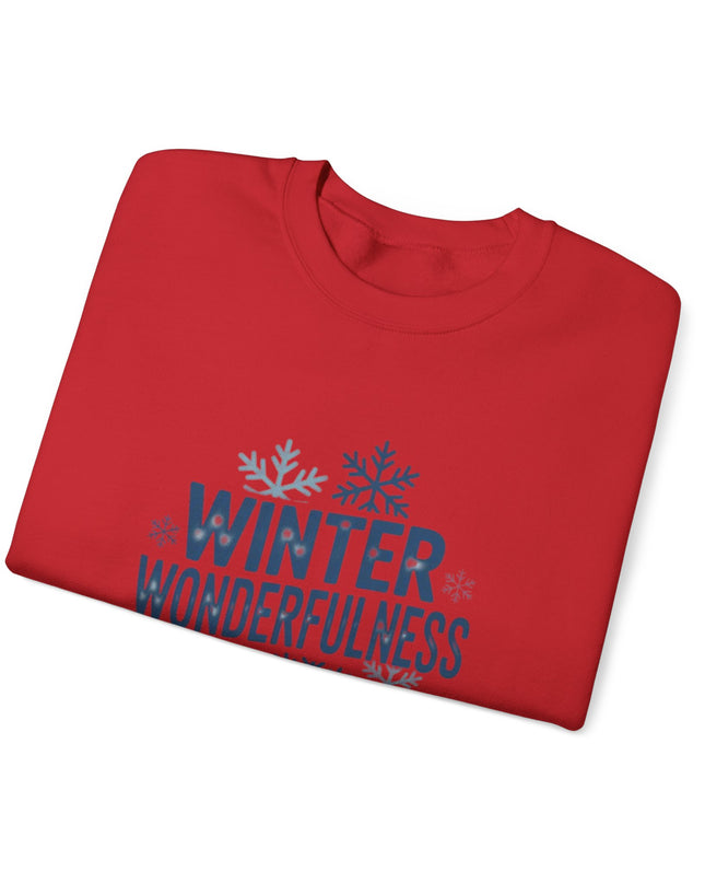 "Winter Wonderfulness" Unisex Adult Sweatshirt