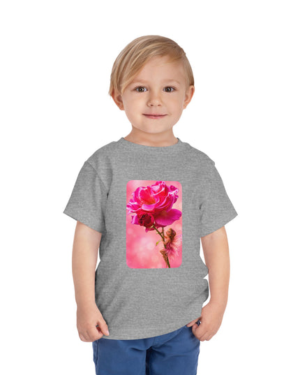 "Fairy Rose" Toddler Short Sleeve Tee