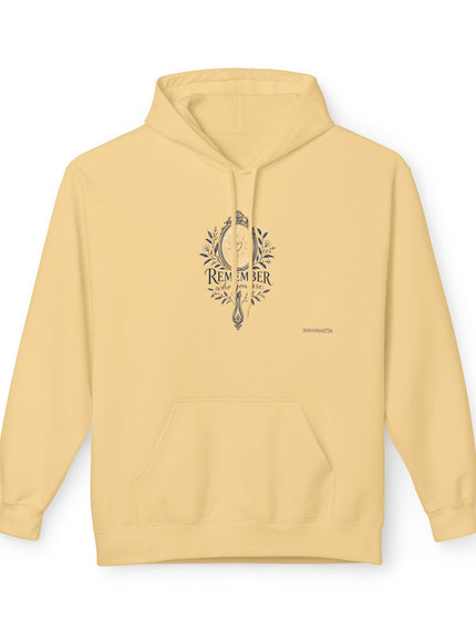 "Remember Who You Are" Unisex Midweight Softstyle Fleece Hoodie
