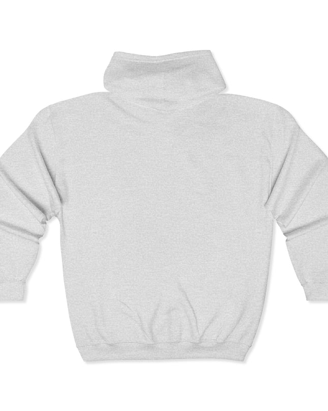 "Mom Strong (Black embroidery) " Unisex Heavy Blend Full Zip Hooded Sweatshirt