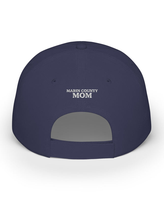 "Marin County Mom" Embroidered Low Profile Baseball Cap