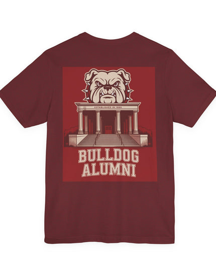 "Bulldog Alumni" Unisex Jersey Short Sleeve Tee