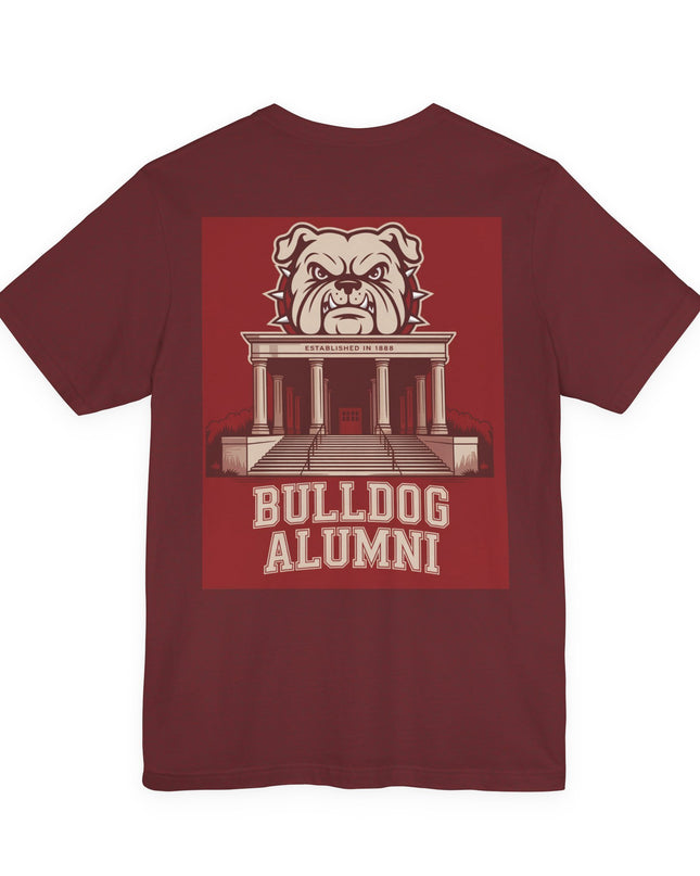 "Bulldog Alumni" Unisex Jersey Short Sleeve Tee