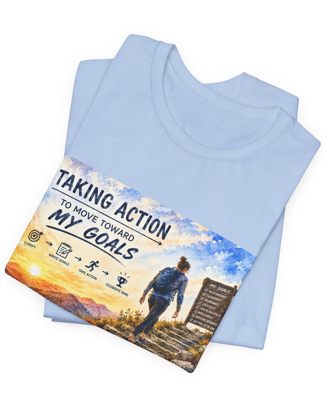"Taking Action" Unisex Jersey Short Sleeve Tee