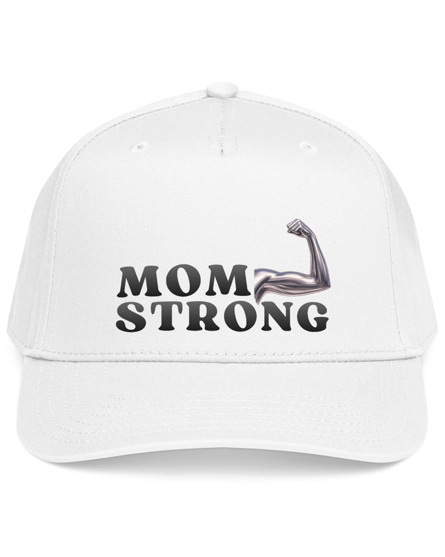 "Mom Strong" Mid Profile Baseball Cap