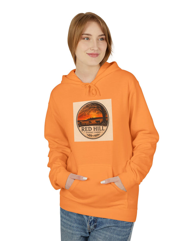 "Red Hill Sunset Farms" Unisex Midweight Softstyle Fleece Hoodie