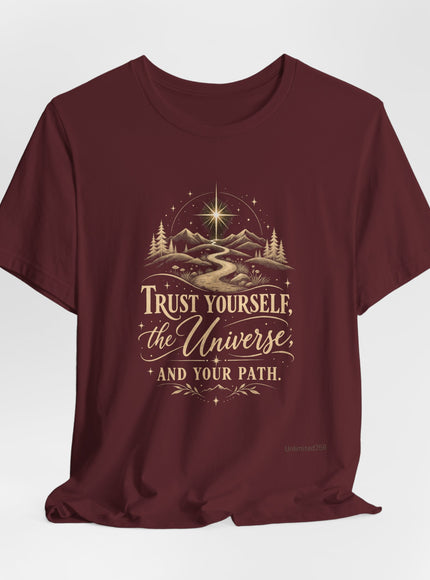 "Trust Yourself" Unisex Jersey Short Sleeve Tee