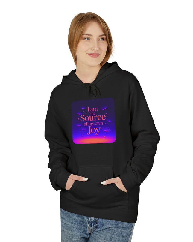 "I Am the Source of my Own Joy" Unisex Midweight Softstyle Fleece Hoodie