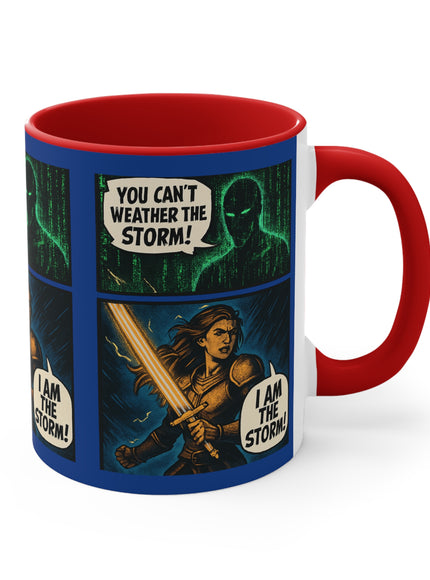 "I Am the Storm" Accent Mug