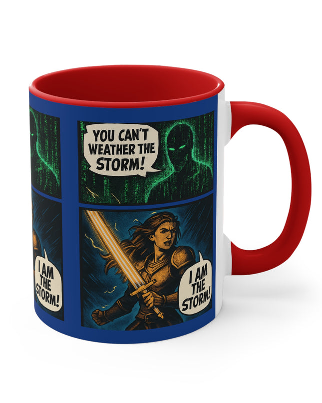 "I Am the Storm" Accent Mug