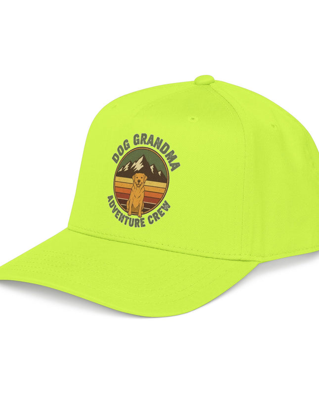"Dog Grandma Adventure Crew" Mid Profile Baseball Cap
