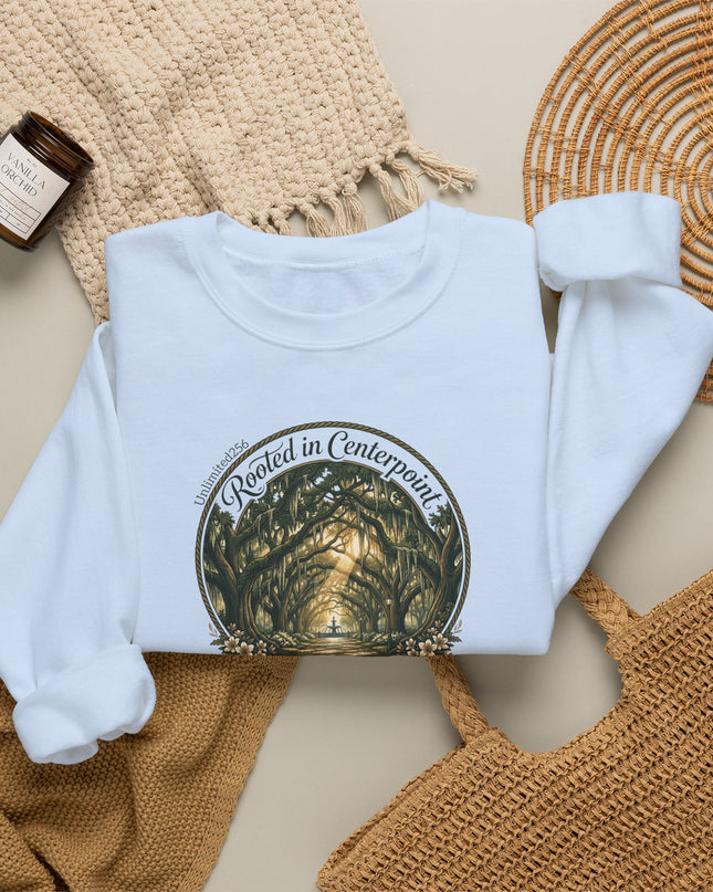 "Rooted in my Centerpoint" Unisex Heavy Blend Crewneck Sweatshirt