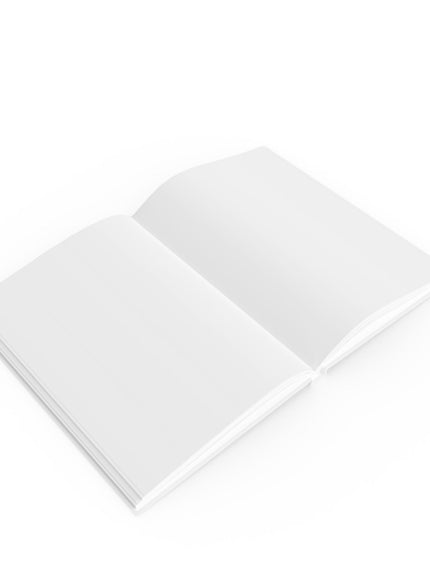 "She saved herself. The End." Hardcover Journal