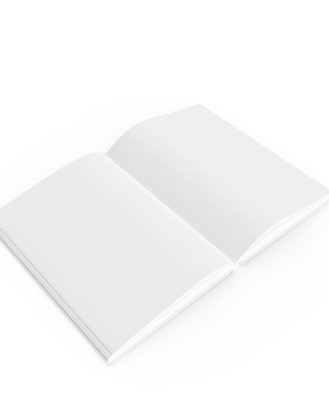 "She saved herself. The End." Hardcover Journal