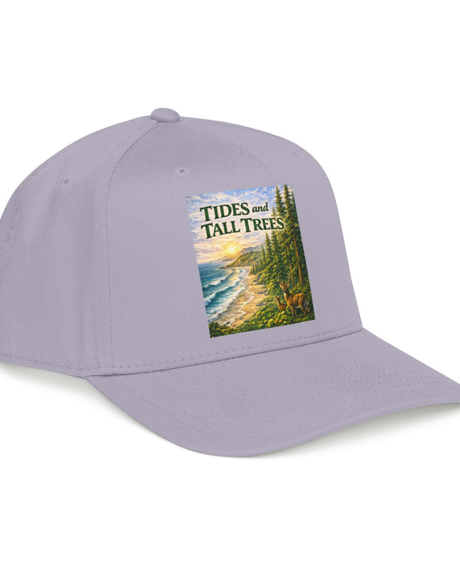 "Tides and Tall Trees" Mid Profile Baseball Cap