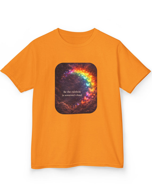 "Be the Rainbow in Someone's Cloud" Kids Heavy Cotton Tee