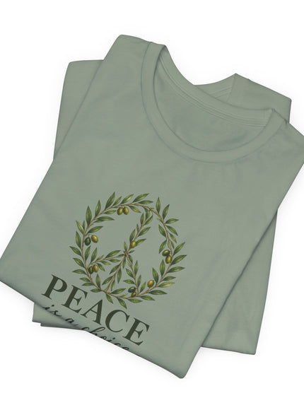 "Peace is a Choice" Unisex Jersey Short Sleeve Tee