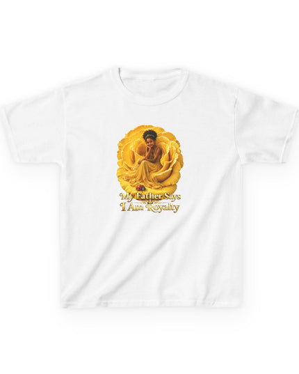 "My Father Says I am Royalty" Kids Heavy Cotton Tee